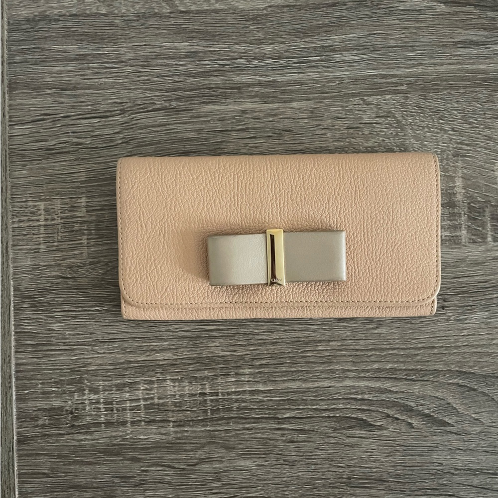 Chloé Long Flap Wallet